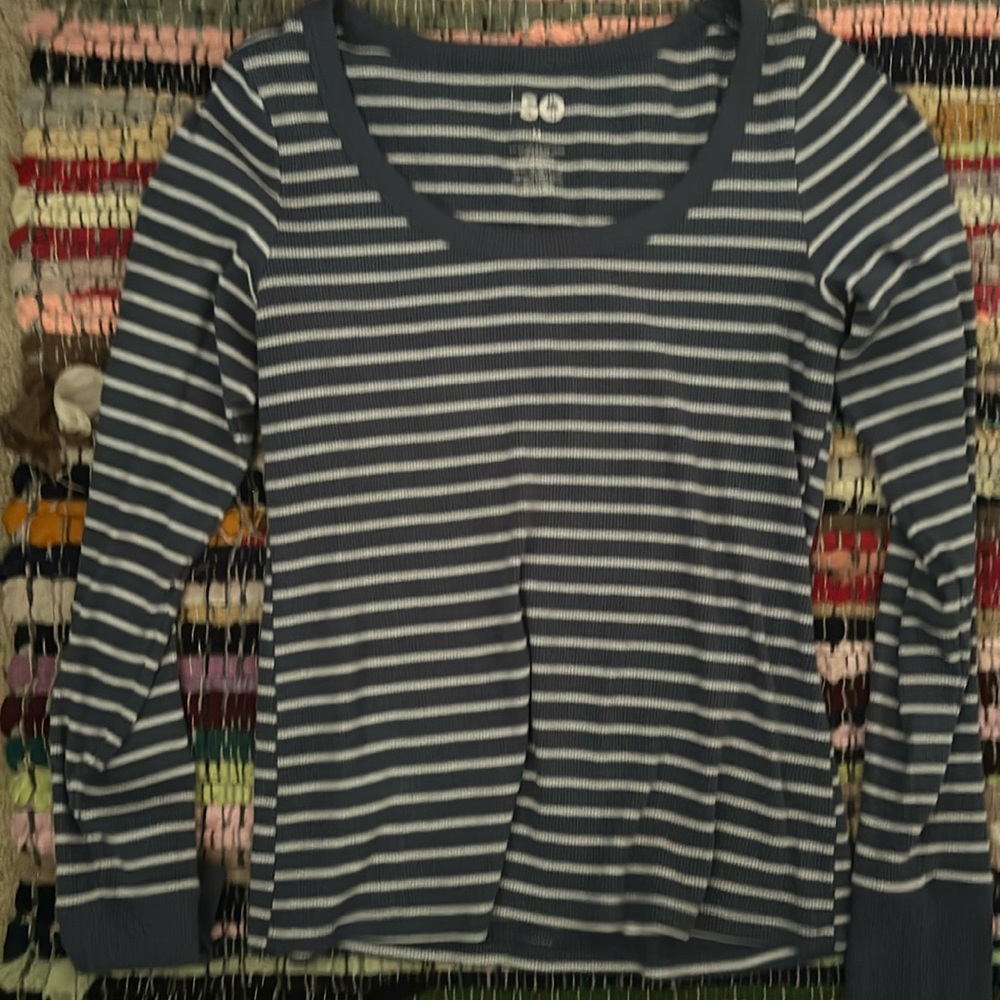 SO Kohls stripped shirt